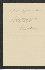Nachlass Franz Steindachner, Brief von C. Heller; C. Kersten & Co. an Franz Steindachner (04.09.1909), Inv.Nr. 212.05, Seite 2